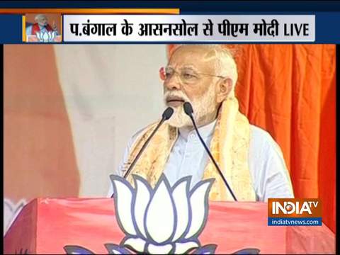 Lok Sabha election 2019: PM Modi slams Mamata Banerjee in Asansol rally