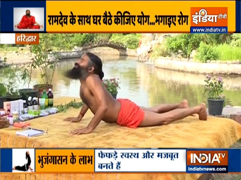 Get rid of thyroid with Swami Ramdev's yoga asanas and pranayamas