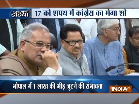 Rajasthan, MP done, Congress likely to declare Chhattisgarh today