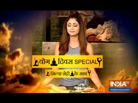 Shilpa Shetty exclusive Yoga video