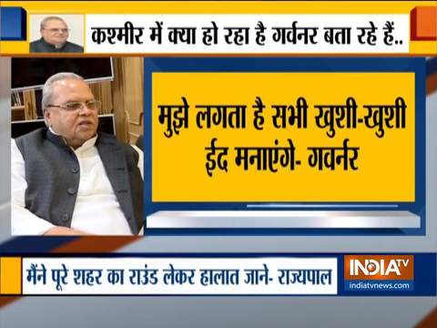 Watch India TV's EXCLUSIVE interview with J&K Governer Satya Pal Malik