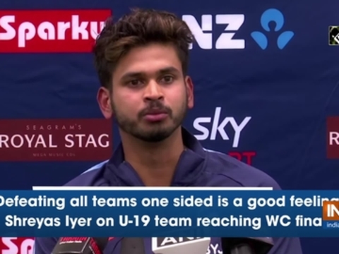Defeating all teams one sided is a good feeling: Shreyas Iyer on U-19 team reaching WC finals