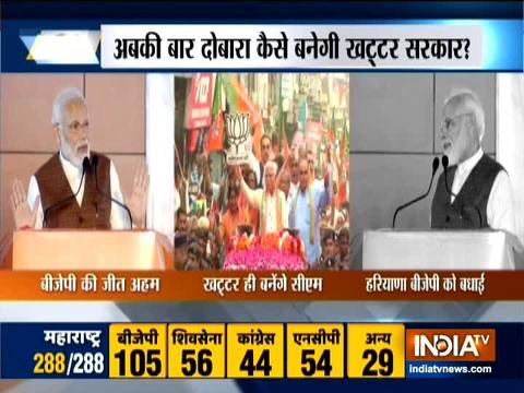 Will Manohar Lal Khattar retain the chief minister's seat in Haryana?