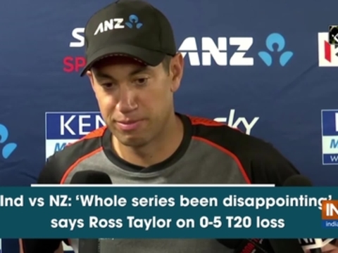 Ind vs NZ: 'Quite disappointing', says Ross Taylor on series whitewash by 'Men in Blue'