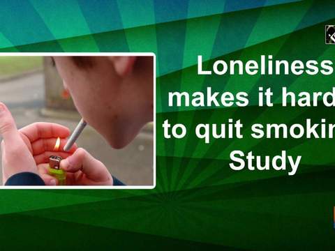 Loneliness makes it harder to quit smoking: Study