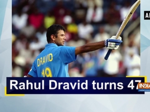 'The Wall' of Indian cricket Rahul Dravid turns 47