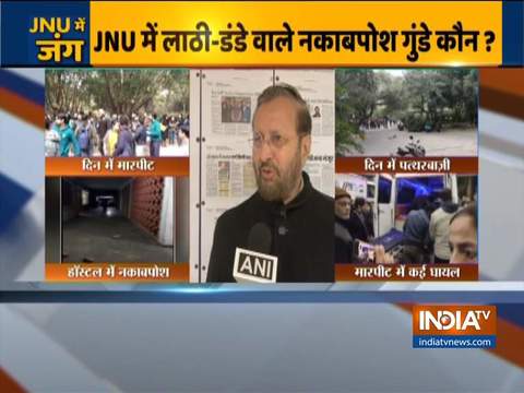 Prakash Javadekar holds Congress, Communist and AAP responsible for JNU violence