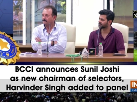 BCCI announces Sunil Joshi as new chairman of selectors, Harvinder Singh added to panel