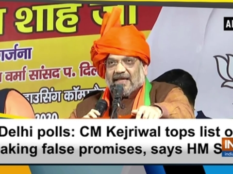 Delhi polls: CM Kejriwal tops list of making false promises, says HM Shah