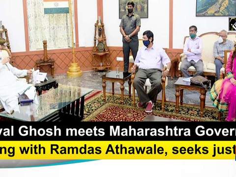 Payal Ghosh meets Maharashtra Governor along with Ramdas Athawale, seeks justice