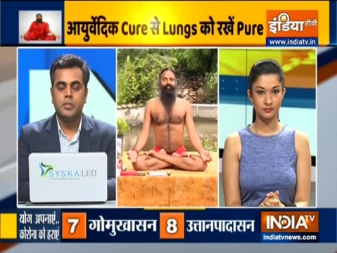 Treat asthma, lung problems with Swami Ramdev's yoga asanas