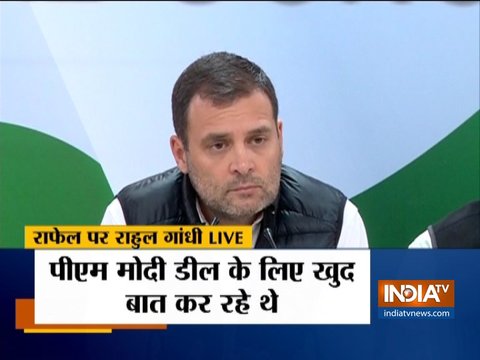 There is no other word i can use other than the prime minister is a thief: Rahul Gandhi