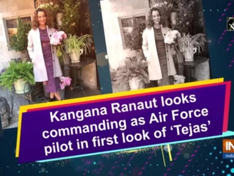 Kangana Ranaut looks commanding as Air Force pilot in first look of 'Tejas'