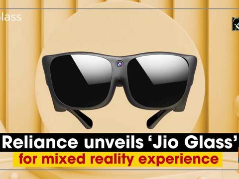 Reliance unveils 'Jio Glass' for mixed reality experience