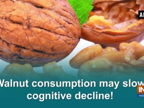 Walnut consumption may slow cognitive decline!