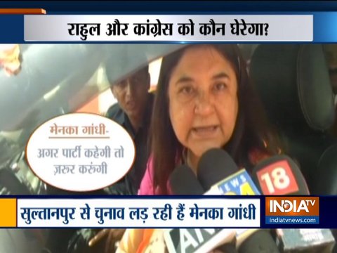 If required, will campaign against Rahul-Priyanka: Maneka Gandhi