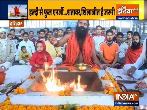 Swami Ramdev on importance of Shirshasana