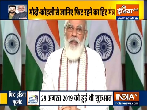 PM Modi interacts with fitness & sports enthusiasts on Fit India Movement 2020