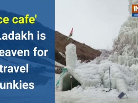 'Ice cafe' in Ladakh is a heaven for travel junkies