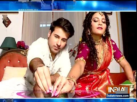 TV couples take on Dilwali Diwali rangoli challenge