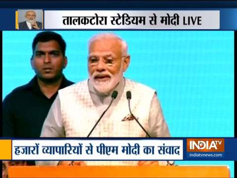 Prime Minister Narendra Modi to address traders in Talkatora Stadium, New Delhi