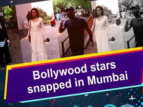 Bollywood stars snapped in Mumbai