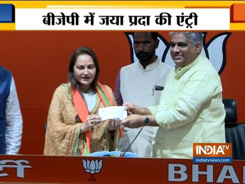 Lok Sabha Elections 2019: Veteran actor Jaya Prada joins BJP