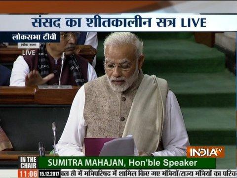 Winter session of the parliament begins, PM Modi introduces new members to the parliament