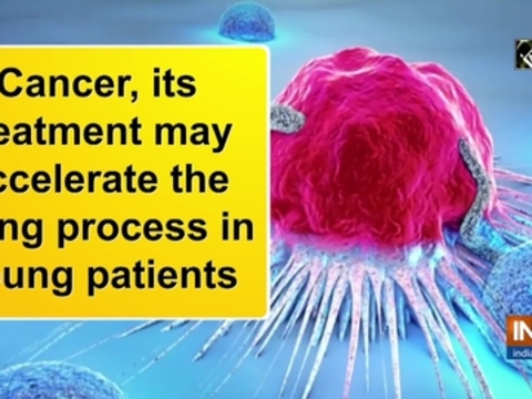 Cancer, its treatment may accelerate the aging process in young patients