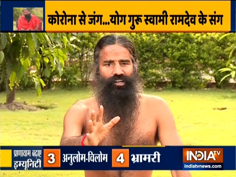 Swami Ramdev says yoga can help you increase your calm