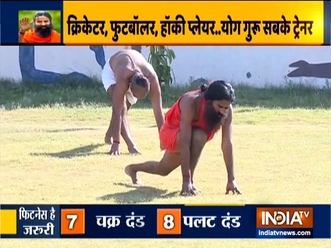 Swami Ramdev encourages to attain extreme level of fitness with yoga