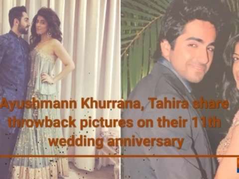 Ayushmann Khurrana, Tahira share throwback pictures on their 11th wedding anniversary