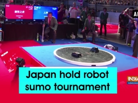 Japan hold robot sumo tournament