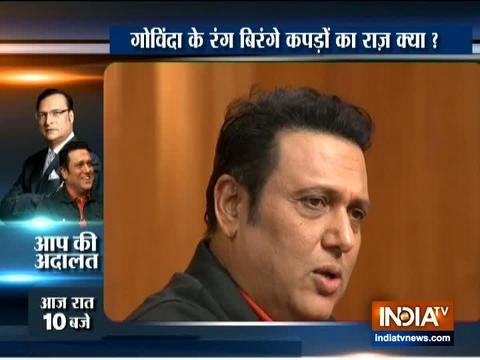 Aap Ki Adalat: Govinda reveals reason behind his vibrant outfits