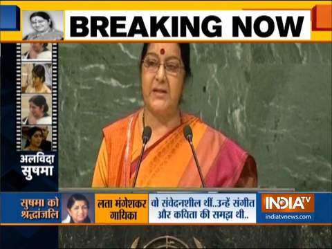 Kashmir will always be an integral part of India | Some powerful speeches of Sushma Swaraj