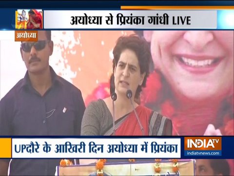 Priyanka Gandhi takes a dig at BJP, says this is an anti-farmer government