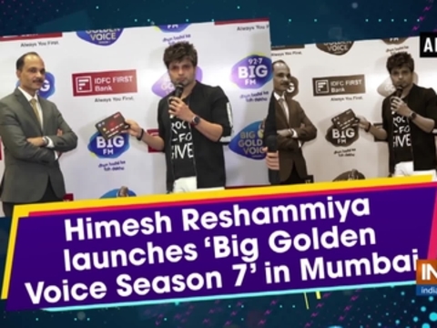 Himesh Reshammiya launches 'Big Golden Voice Season 7' in Mumbai