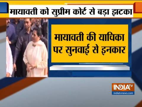 SC refuses to entertain Mayawati’s plea against campaign ban