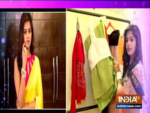 Guddan Tumse Na Ho Paega actresses show off their sarees