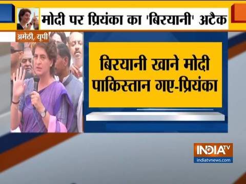 Modi never comes to Varanasi to meet farmers, but travels the world: Priyanka Gandhi