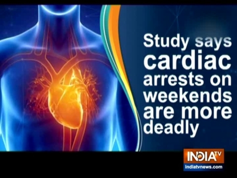 Study says cardiac arrests on weekends are more deadly