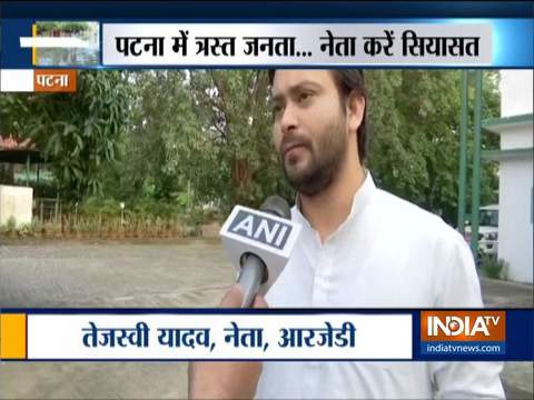 What kind of smart city is this: Tejashwi Yadav attacks Nitish govt over Patna floods