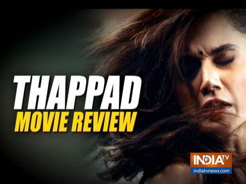 Planning to watch Taapsee Pannu starrer Thappad? Watch our review here