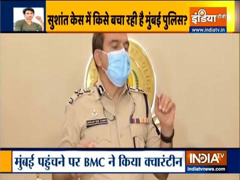 Mumbai Police Commissioner opens up on Bihar police's claim of non-cooperation