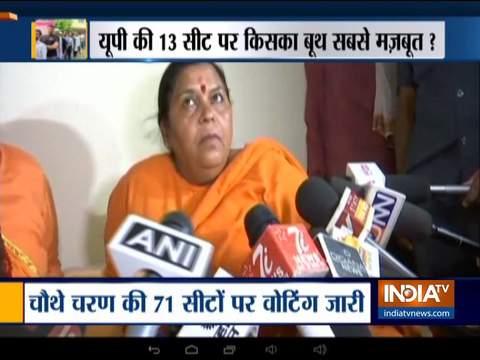 Bhopal: Uma Bharti confident of Sadhavi Pragya's victory in General elections