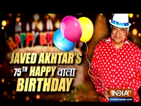 Javed Akhtar channels his inner Bollywood fan on his 75th birthday bash