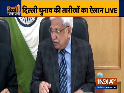 We are hopeful that situation will be under control & conducive for polls: CEC Sunil Arora