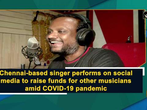 Chennai-based singer performs on social media to raise funds for other musicians amid COVID-19 pandemic