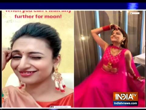 TV stars celebrate Karwachauth with their better halves