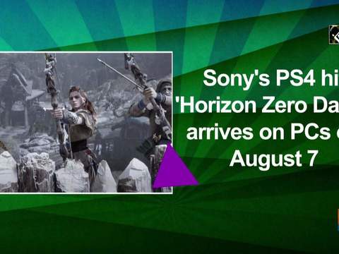 Sony's PS4 hit 'Horizon Zero Dawn' arrives on PCs on August 7